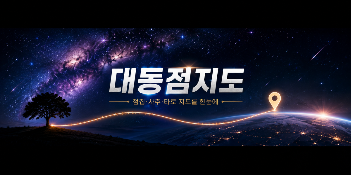 대동점지도 · 점집, 사주, 타로 지도를 한눈에